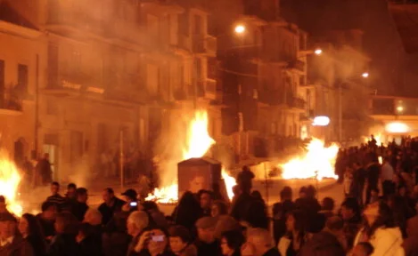 Falò in onore di san Giuseppe